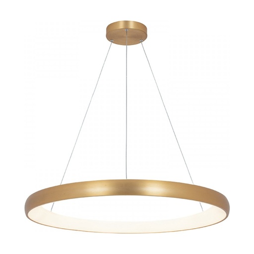 [W4L022655] PENDANT LED LIGHT 60W 3000K ALUMINIUM BRUSHED GOLD