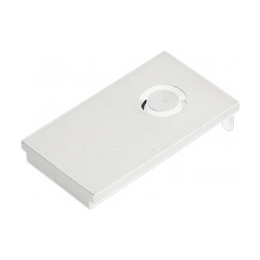 [W4L022736] END CAP FOR MAGNETIC TRIMLESS TRACK WHITE