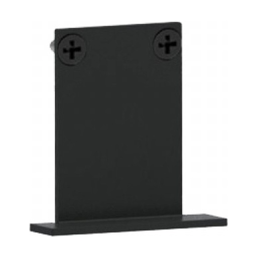 [W4L022754] END CUP FOR MAGNETIC RECESSED TRACK SANDY BLACK