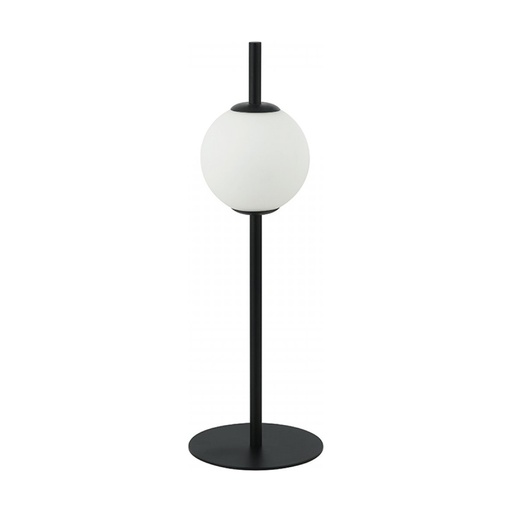[W4L022778] LED TABLE LIGHT 6W 3000K GLASS &METAL   WHITE-BLACK