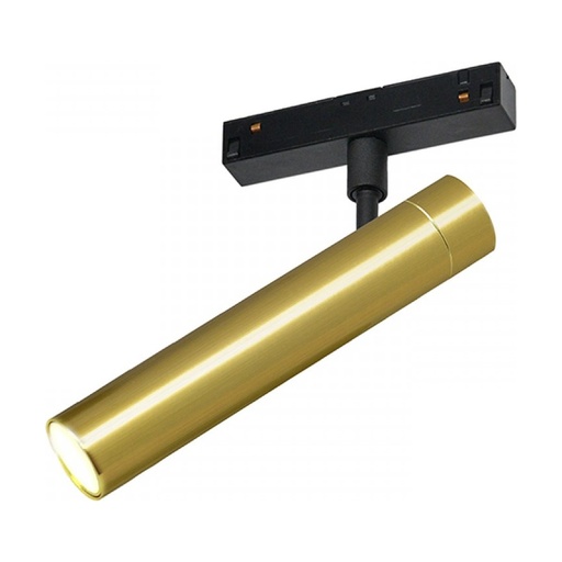 [W4L022813] MAGNETIC TRACK LIGHT  4,5W 3000K ALUMINIUM  BRASS
