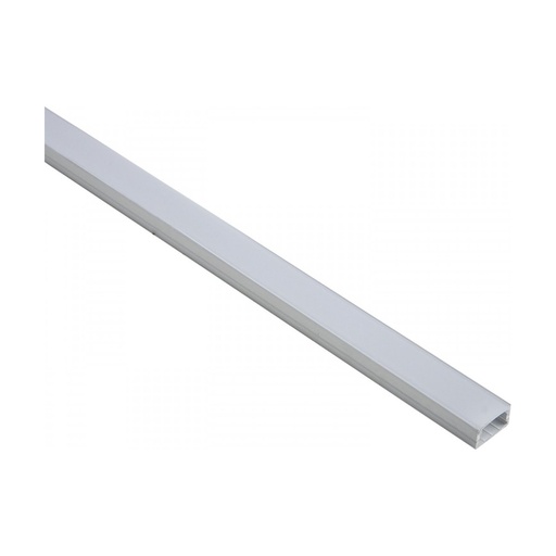 [W4L022828] ALUMINIUM PROFILE 2M WITH  OPAL PC COVER 2M