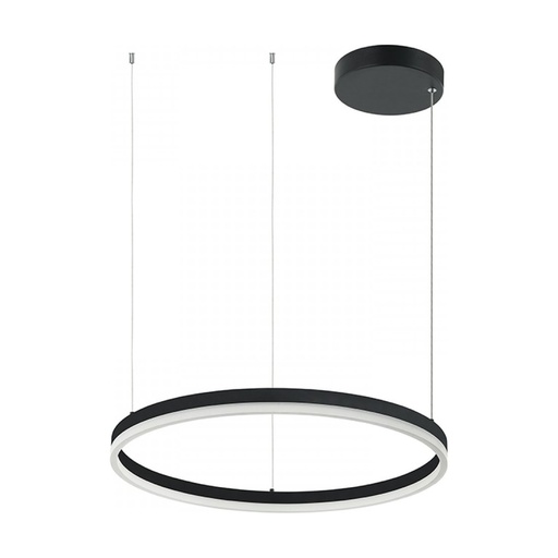 [W4L022878] PENDANT LED LIGHT 43W 3000K  ALUMINIUM BLACK