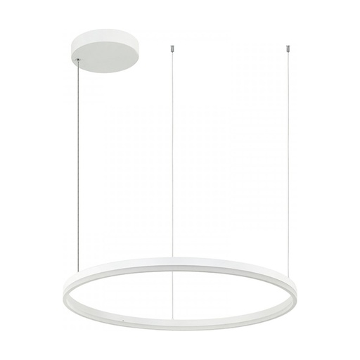 [W4L022881] 55W LED PENDANT LIGHT 55W 3000K  ALUMINUM  & ACRYLIC WHITE
