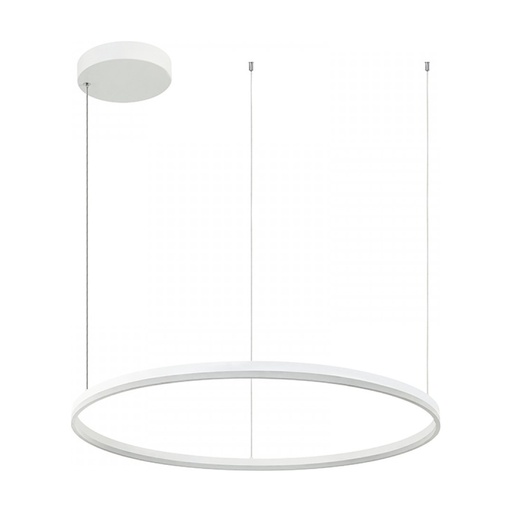 [W4L022883] 84W LED PENDANT LIGHT 84W 3000K  ALUMINIUM & ACRYLIC WHITE