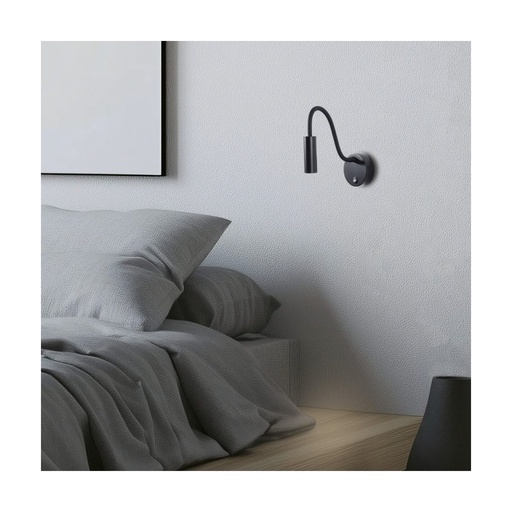 [W4L023016] WALL LIGHT LED  3W 3000K BLΑCK MATT