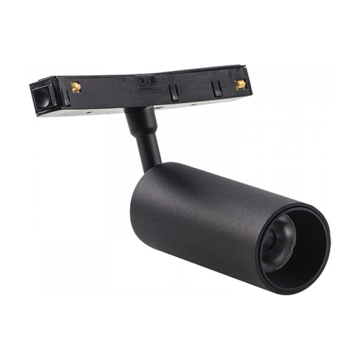 [W4L023068] MANGETIC SPOT 8W 3000K BLACK DIMMABLE
