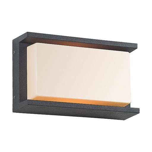 [W4L023247] OUTDOOR SCONCE E27 MAX 18W ALUMINIUM GRAPHITE 