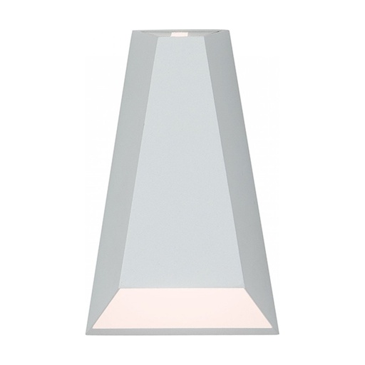 [W4L023252] OUTDOOR SCONCE 2X3W  WHITE IP54