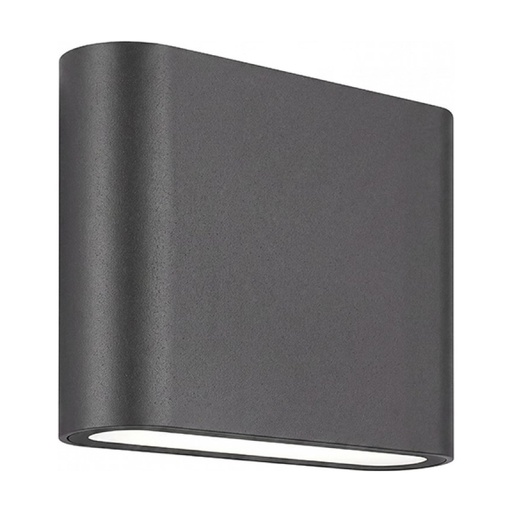 [W4L023305] OUTDOOR SCONCE 2X3W  3000K   ALUMINIUM  GRAPHITE