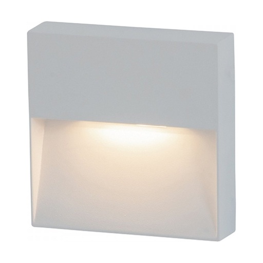 [W4L023309] OUTDOOR SCONCE 6W SMD LED  3000K ALUMINIUM WHITE 
