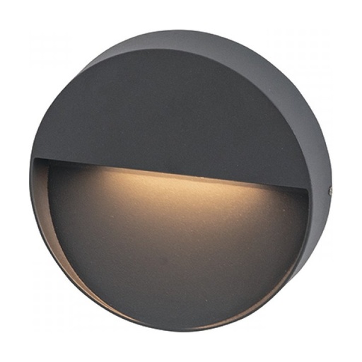[W4L023310] OUTDOOR SCONCE 6W  SMD LED 3000K DARK GRAY