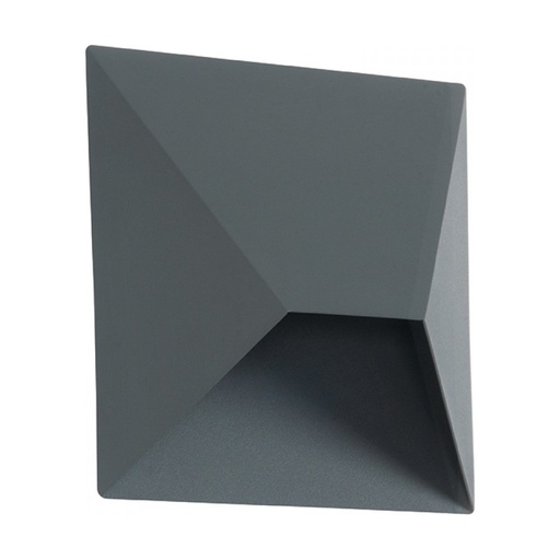 [W4L023312] OUTDOOR SCONCE 7W STAINLESS STEEL GRAPHITE