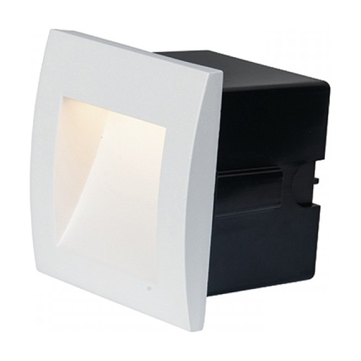[W4L023315]  OUTDOOR SCONCE LED 1W 3000K  SMD ALUMINUM WHITE COLOR