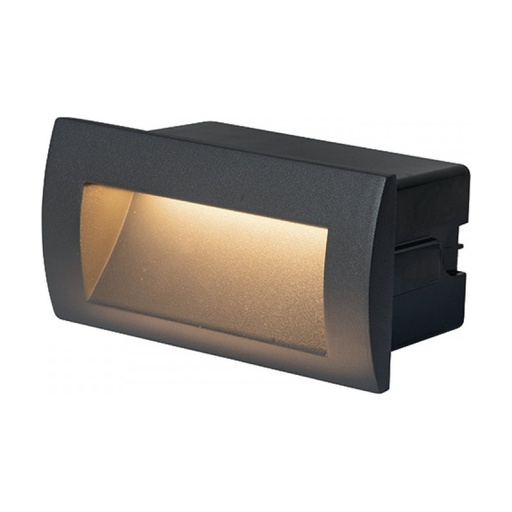 [W4L023316] OUTDOOR SCONCE LED 4W 3000K SMD   ALUMINIUM GRAPHITE