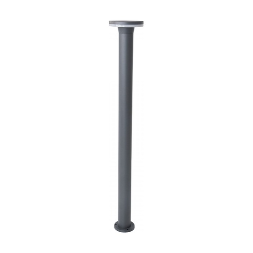 [W4L023319] OUTDOOR PILLAR 12W 3000K ALUMINUM GRAPHITE