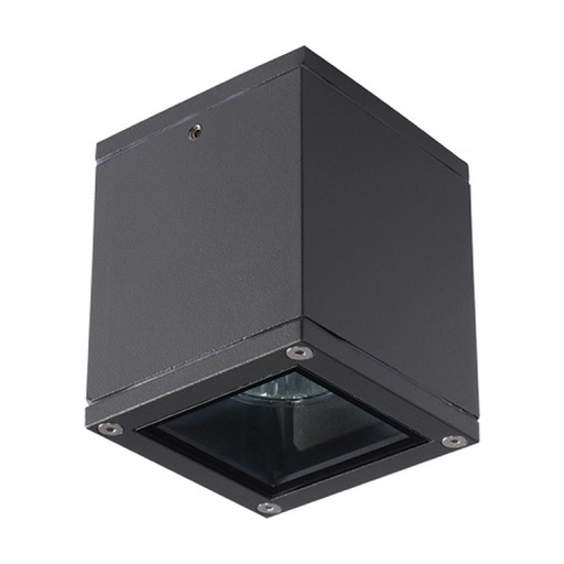 [W4L023338] CEILING LAMP ALUMINIUM 1XGU10 3000K  GRAPHITE