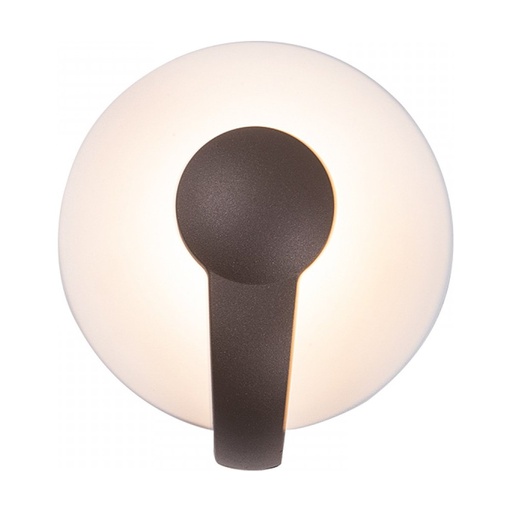 [W4L023340] LED WALL LAMP 12W ALUMINIUM  3000K  BROWN