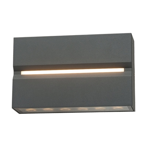 [W4L023341] OUTDOOR WALL LIGHT LED 15W 3000K ALUMINIUM GRAPHITE