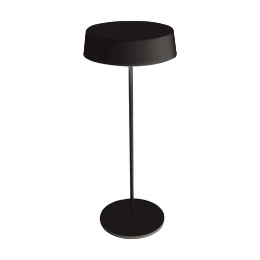 [W4L023359] OUTDOOR PORTABLE TABLE LIGHT 2.2W 3000K  ALUMINUM BLACK