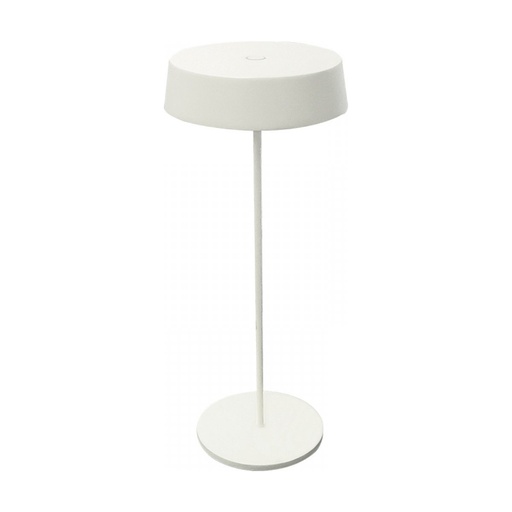 [W4L023360] OUTDOOR PORTABLE TABLE LIGHT 2.2W 3000K  ALUMINUMWHITE