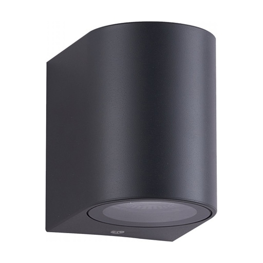 [W4L023376] OUTDOOR WALL LIGHT 1XGU10 ABS BLACK