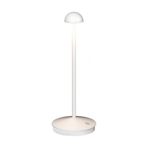 [W4L023383] OUTDOOR PORTABLE TABLE LIGHT 2W 3000K  ALUMINUM WHITE