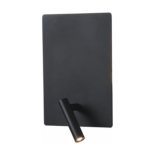 [W4L023399] SCONCE BLACK LED