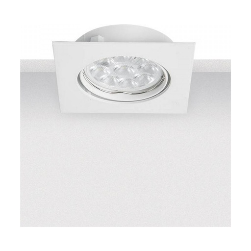 [W4L023438] RECESSED SPOT 1XGU10 ALUMINIUM WHITE MATT