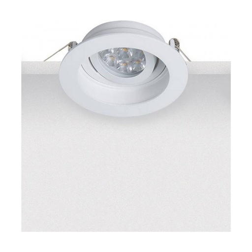 [W4L023440] RECESSED SPOT 1XGU10 ALUMINIUM WHITE MATT