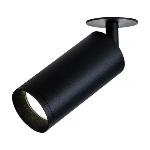 [W4L023469] RECESSED SPOT LED 9W 15° BLACK ΜΑΤΤ