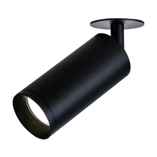 [W4L023471] RECESSED SPOT LED 9W 40° BLACK ΜΑΤΤ