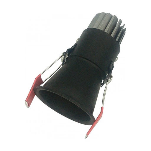 [W4L023504] RECESSED SPOT LED 6W 3000K BLACK MATT