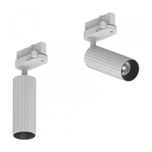 [W4L023546] 3-PHASE TRACK LIGHT 7W LED 36° SANDY WHITE