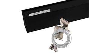[W4L025793] Module electrifie 120cm noir mat