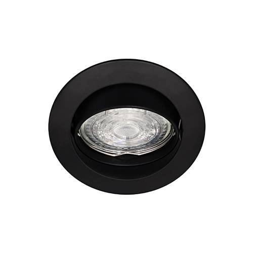 [W4L025817] Kasa RX GU10 max10w PAR16 noir mat