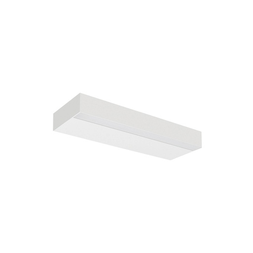 [W4L026087] Plank 2 2x16w 3000k 2x1980lm 110° blanc mat