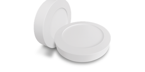 [W4L439072] Plafonnier 12W 182mm 4000K 968lm Blanc
