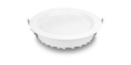 Downlight HORUS 18w 8 CCT IP54 blanc cutout 200-210mm 