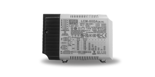 [W4L439093] Driver DALI/PUSH DIM pour Saturne. 60W max/500 à 1400mA
