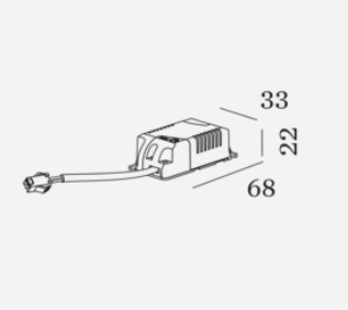 [W4L440832] DRIVER 250mA 5W 9-21V PHASE CUT DIM
