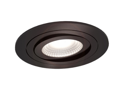 [W4L465222] ADÉLAÏDE Spot Encastré Noir structuré Ressorts GU10 Max 50W