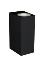 [W4L465604] AVORIAZ S Extérieur Applique UP&DOWN Noir structuré GU10 AC230V IP65