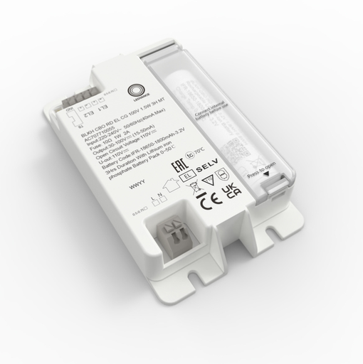 [W4L471059] BLKH CBO RD EL CG 100V 1.5W 3H MT LEDV 
