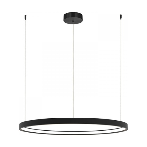[W4L473820] PENDANT LED LIGHT 28W 3000K ALUMINIUM BLACK