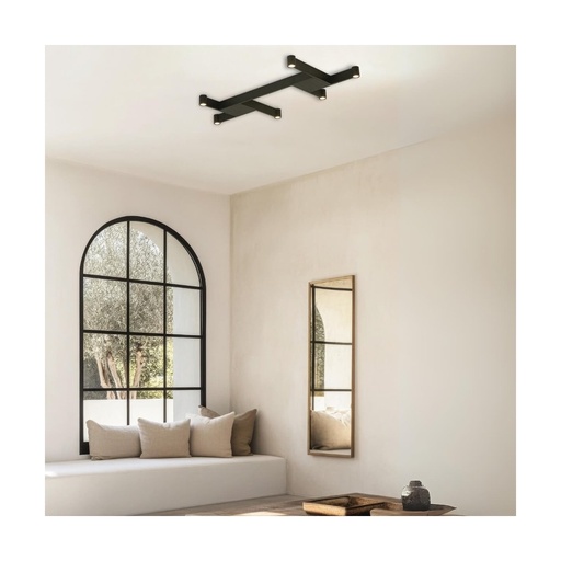 [W4L473829] CEILING LED LIGHT 23W 3000K METAL-ALUMINIUM BLACK