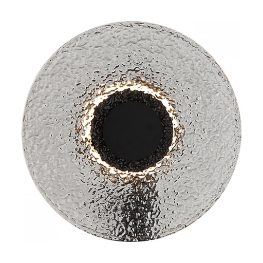 [W4L473858] SCONCE LED LIGHT 8W 3000K METAL-GLASS,BLACK-SMOKED GREY