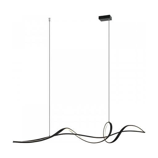 [W4L473890] PENDAN LED LIGHT 27W 3000K ALUMINIUM- BLACK