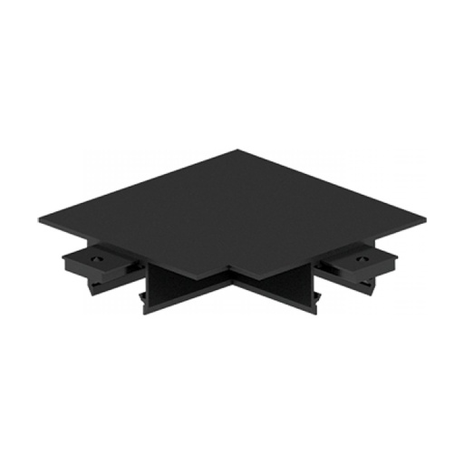 [W4L473911] TRIMLESS CORNER CONNECTOR ULTRA SLIM HORIZONTAL  BLACK