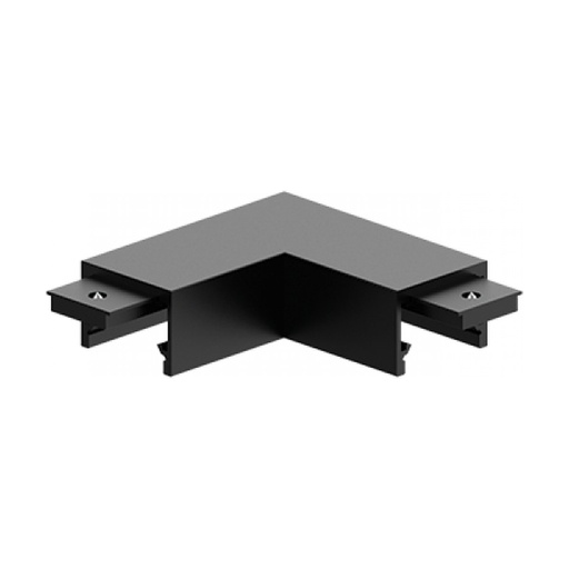 [W4L473912] SURFACE CORNER CONNECTOR ULTRA SLIM HORIZONTAL  BLACK